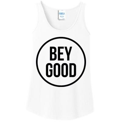 Bey Good Circle Logo Ladies Essential Tank