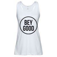 Bey Good Circle Logo Ladies Essential Flowy Tank