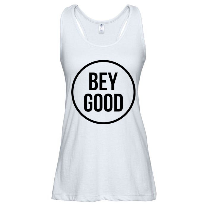 Bey Good Circle Logo Ladies Essential Flowy Tank