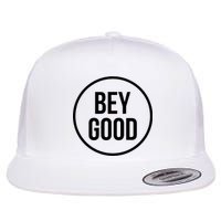 Bey Good Circle Logo Flat Bill Trucker Hat