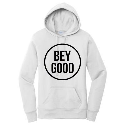 Bey Good Circle Logo Women's Pullover Hoodie