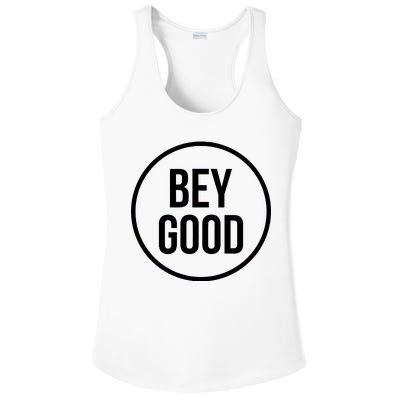 Bey Good Circle Logo Ladies PosiCharge Competitor Racerback Tank