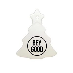 Bey Good Circle Logo Ceramic Tree Ornament