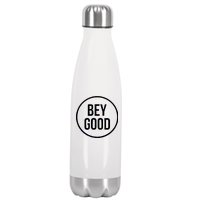 Bey Good Circle Logo Stainless Steel Insulated Water Bottle