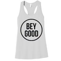 Bey Good Circle Logo Women's Racerback Tank