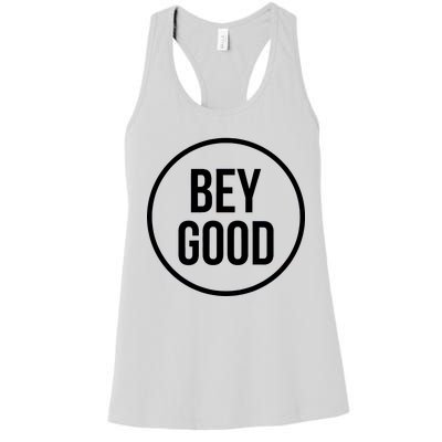 Bey Good Circle Logo Women's Racerback Tank