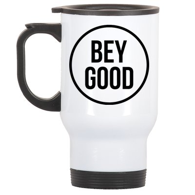 Bey Good Circle Logo Stainless Steel Travel Mug