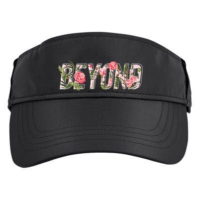 Beyond Flower Floral Style Adult Drive Performance Visor
