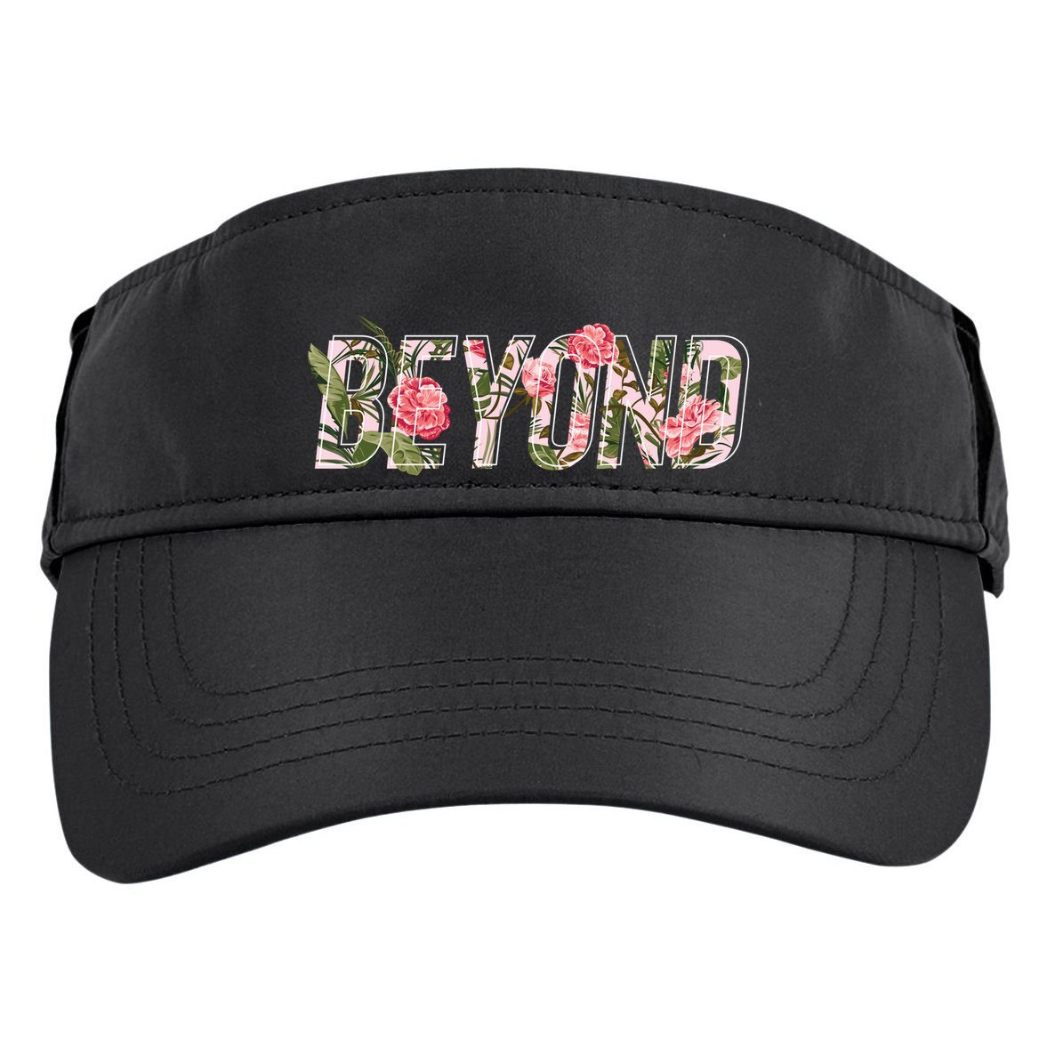 Beyond Flower Floral Style Adult Drive Performance Visor