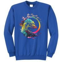 Bonsai Enso Zen Circle Tree Of Life Japanese Spirituality Gift Sweatshirt