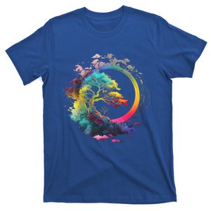 Bonsai Enso Zen Circle Tree Of Life Japanese Spirituality Gift T-Shirt