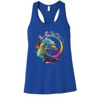 Bonsai Enso Zen Circle Tree Of Life Japanese Spirituality Gift Women's Racerback Tank