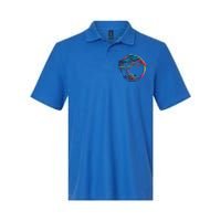 Bonsai Enso Zen Circle Tree Japan Spirituality Rainbow Gift Softstyle Adult Sport Polo