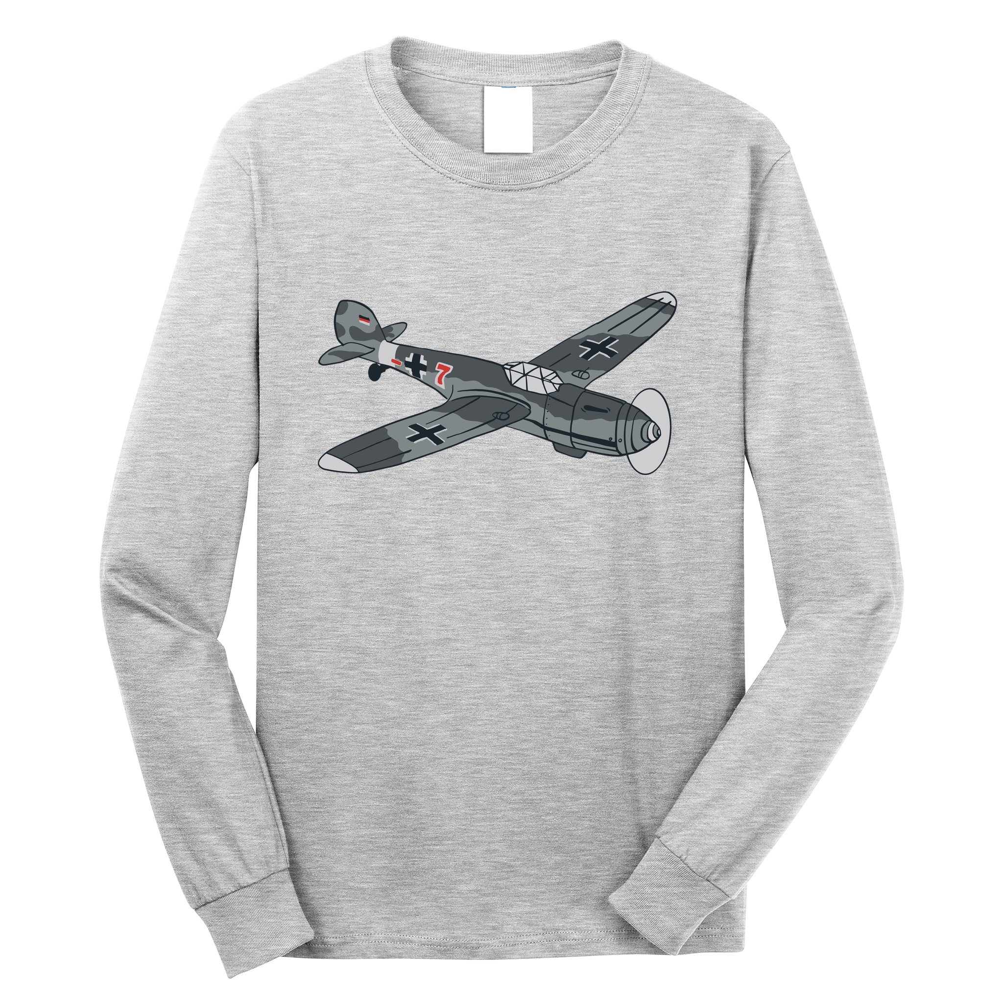 BF 109 Aircraft Long Sleeve Shirt