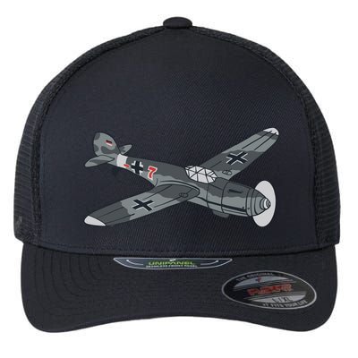 BF 109 Aircraft Flexfit Unipanel Trucker Cap