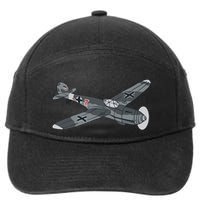 BF 109 Aircraft 7-Panel Snapback Hat