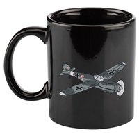 BF 109 Aircraft 11oz C Handle Ceramic Mug