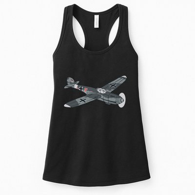 BF 109 Aircraft Womens Tank Top