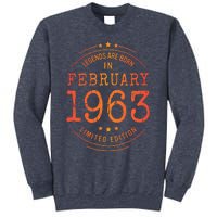 Birthday February 1963 Year Limited Edition Used Legends Sweatshirt