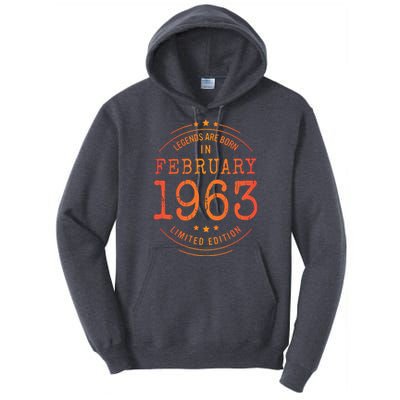 Birthday February 1963 Year Limited Edition Used Legends Tall Hoodie