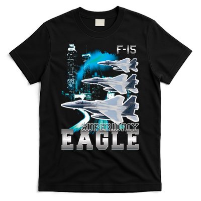 Bootleg F 15 Eagle USAF T-Shirt