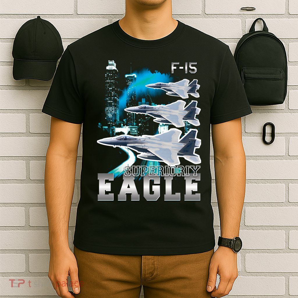 Bootleg F 15 Eagle USAF T-Shirt