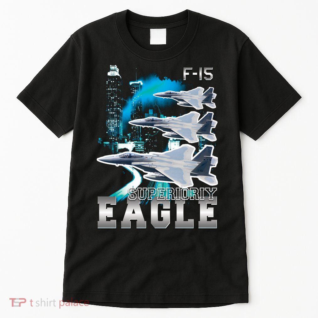 Bootleg F 15 Eagle USAF Tall T-Shirt