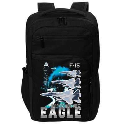 Bootleg F 15 Eagle USAF Impact Tech Backpack