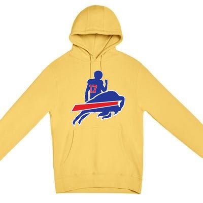 Buffalo Football 17 Perfect For Buffalo Fans Premium Pullover Hoodie