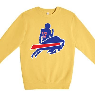 Buffalo Football 17 Perfect For Buffalo Fans Premium Crewneck Sweatshirt