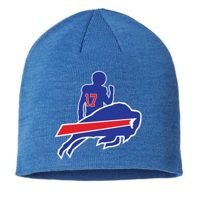 Buffalo Football 17 Perfect For Buffalo Fans Sustainable Beanie