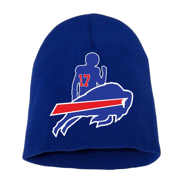 Buffalo Football 17 Perfect For Buffalo Fans Short Acrylic Beanie