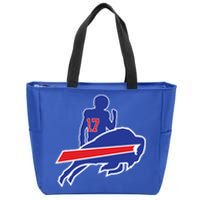 Buffalo Football 17 Perfect For Buffalo Fans Zip Tote Bag