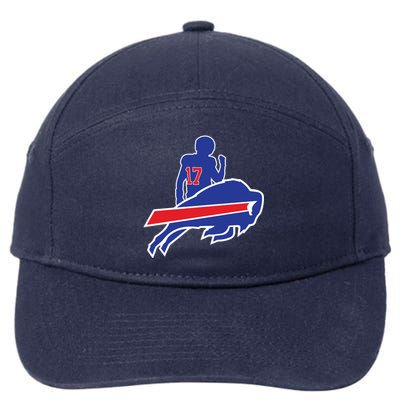 Buffalo Football 17 Perfect For Buffalo Fans 7-Panel Snapback Hat