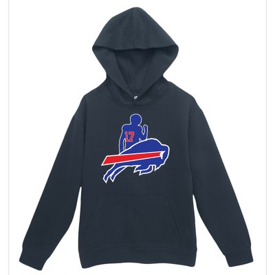 Buffalo Football 17 Perfect For Buffalo Fans Urban Pullover Hoodie