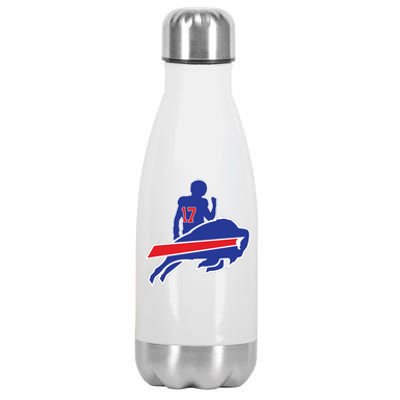 Buffalo Football 17 Perfect For Buffalo Fans Stainless Steel Insulated Water Bottle