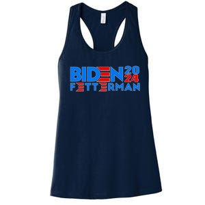 Biden Fetterman 2024 Women's Racerback Tank