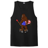 Bigfoot Fireworks 4th Of July Funny Sasquatch Lover PosiCharge Competitor Tank