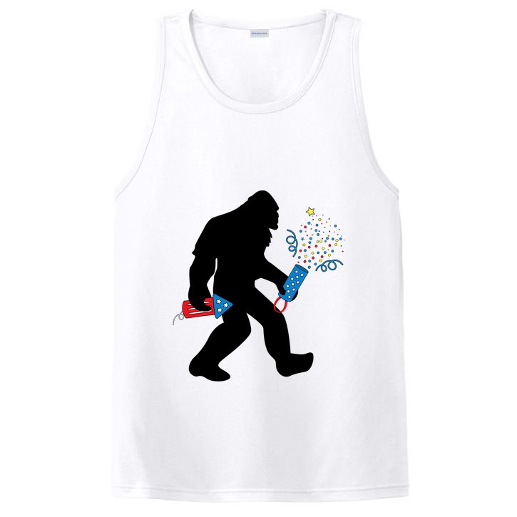 Bigfoot Fireworks 4th of July Bigfoot America  PosiCharge Competitor Tank