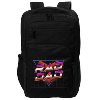 Best Father 80S Rad Dad FatherS Day Must Have Cute Gift Impact Tech Backpack