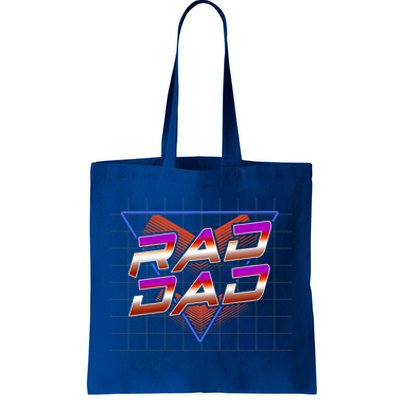 Best Father 80S Rad Dad FatherS Day Must Have Cute Gift Tote Bag