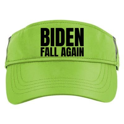 Biden Fall Again Funny Joe Biden Adult Drive Performance Visor