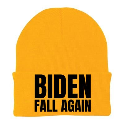 Biden Fall Again Funny Joe Biden Knit Cap Winter Beanie