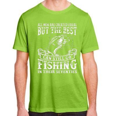 Birthday Fishing All Equal Fishing In The Seventies Adult ChromaSoft Performance T-Shirt