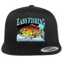 Bass Fishing All About That Bass Flatbill Hat