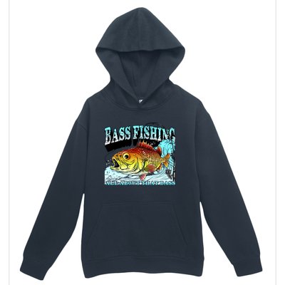 Bass Fishing All About That Bass Urban Pullover Hoodie