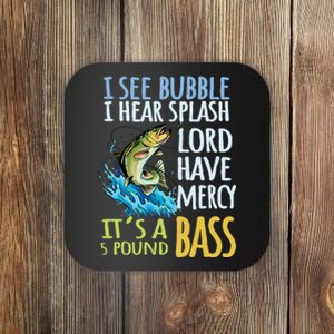 Bass Fishing Angling Sport Black Bass Fish Coaster