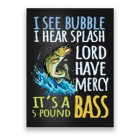 Bass Fishing Angling Sport Black Bass Fish Poster