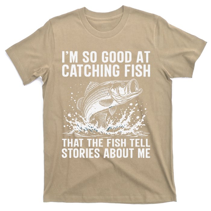 Bass Fishing Angler Funny Fisherman Catching Fish T-Shirt