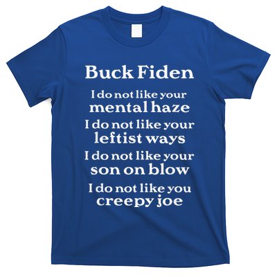 Buck Fiden Anti Biden T-Shirt